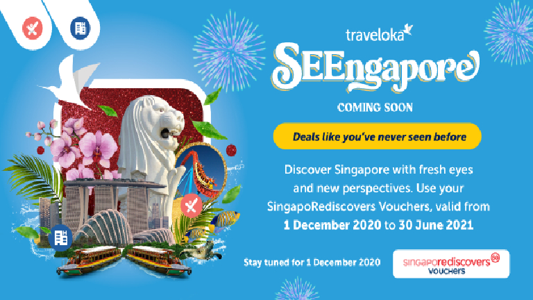 Traveloka aims at boosting Domestic Tourism through SingapoRediscovers Vouchers