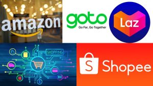 eCommerce share South East Asia Shopee Lazada Amazon GoTo Gojek Tokopedia