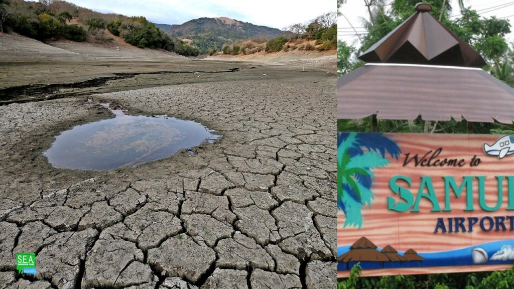 Water Crisis and Drought for Koh Samui Thailand due to Tourism Boost