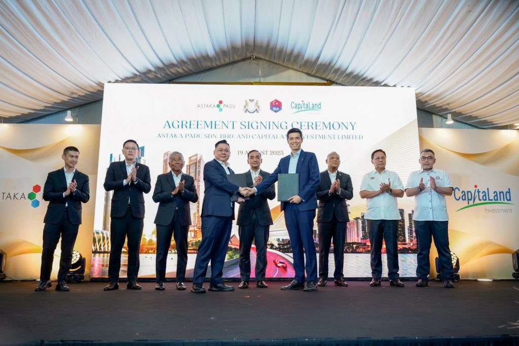 Singapore CapitaLand, Astaka Johor Property Partnership Heaven?