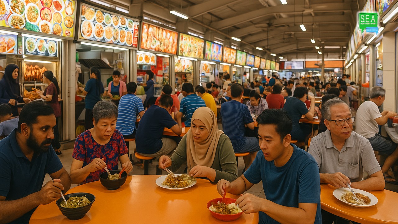 Singapore Hawker Centre Culture