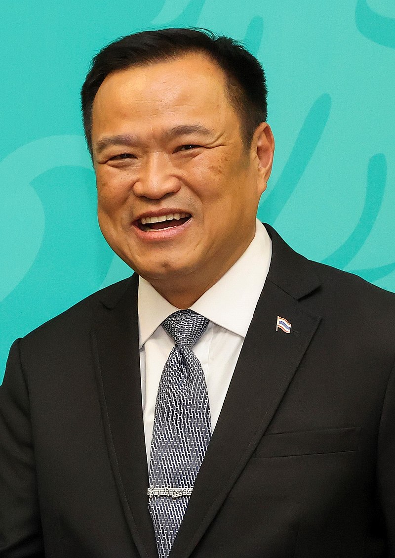 Anutin Charnvirakul Thai Prime Minister