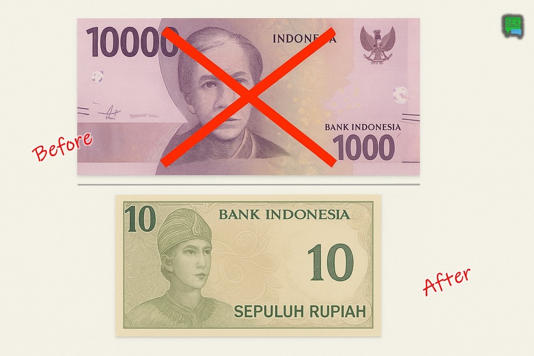 Indonesia Rupiah Redenomination Currency