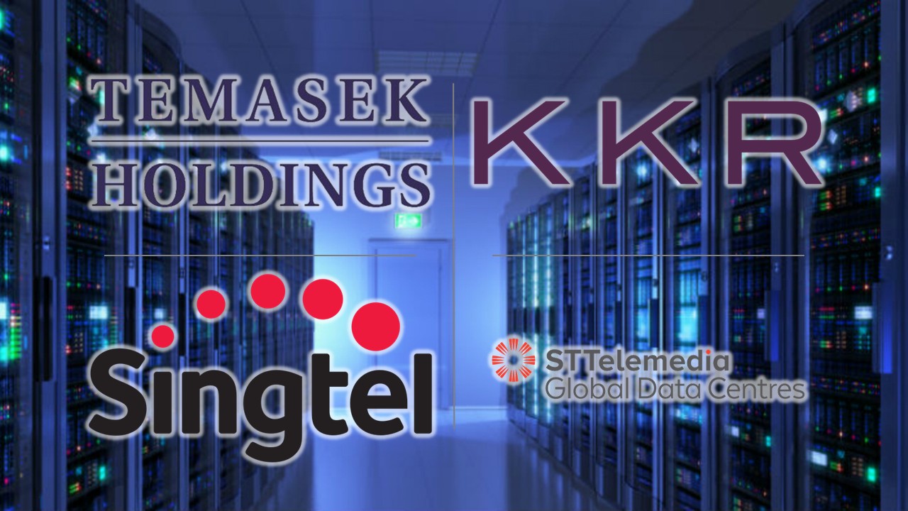 Singtel KKR Temasek STT GDC Singapore