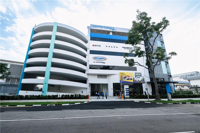 Comfort DelGro Launches One of Singapore’s Largest EV Automotive Centres
