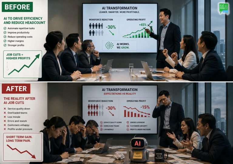 The Dangerous Illusion Behind AI Job Cuts