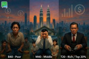 Why the Madani Government is Failing by Still Using the Outdated T20, M40, B40 Classification Amid Global Crises