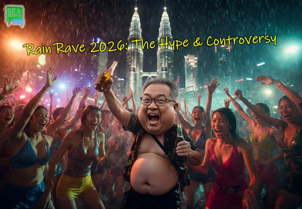 Rain Rave Malaysia Water Festival Songkran Tiong King Sing KL