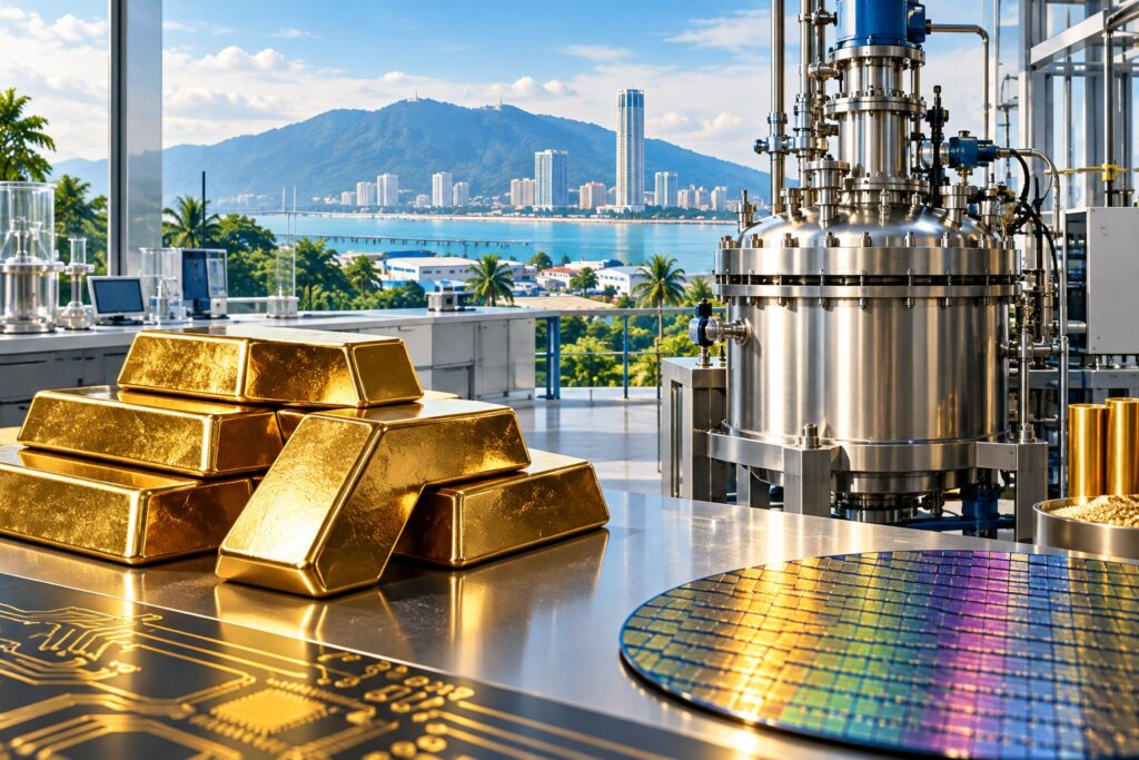 Penang precious metal refinery plan targets semiconductor supply chain