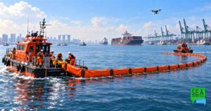 Singapore oil spill exercise tests regional shipping resilience